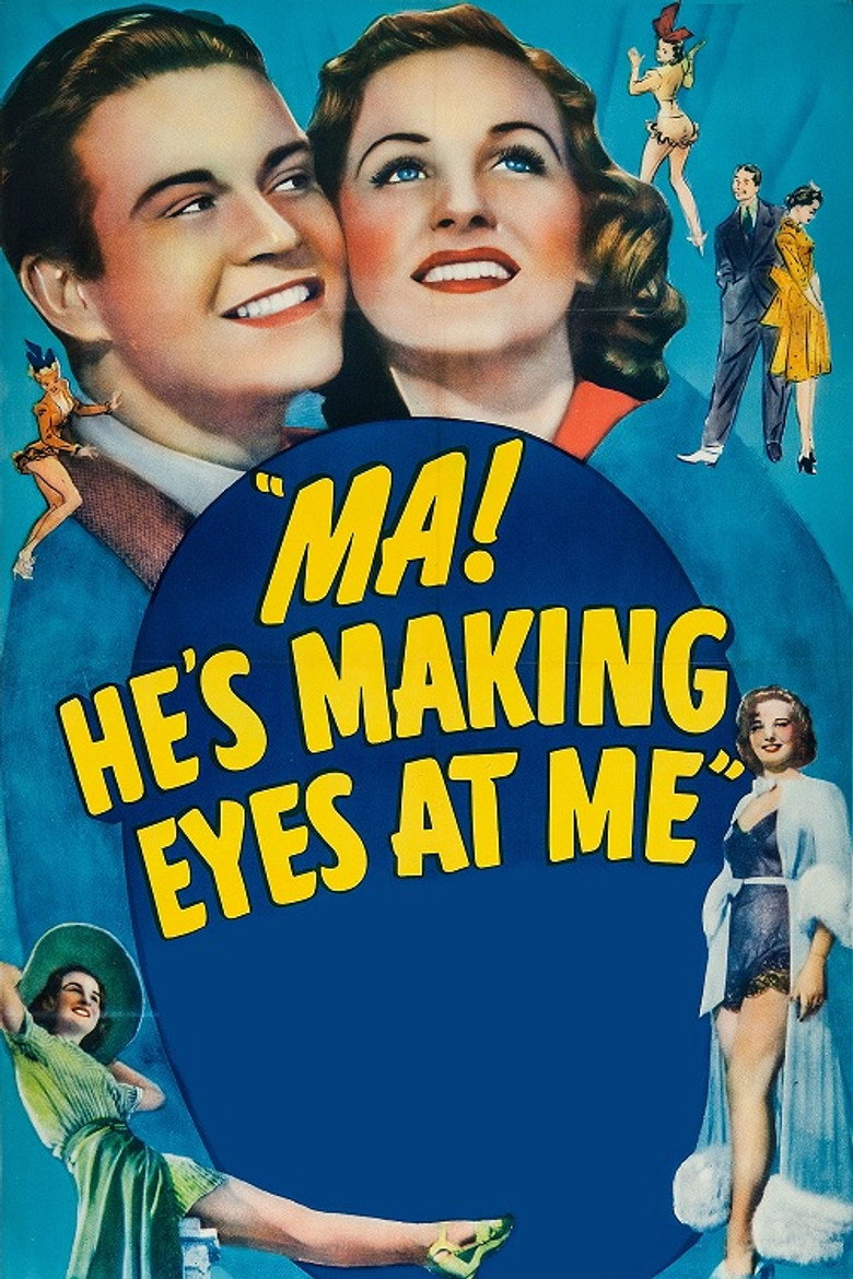 Ma, He's Making Eyes at Me! poster background