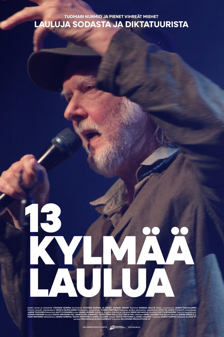 13 kylmää laulua poster background
