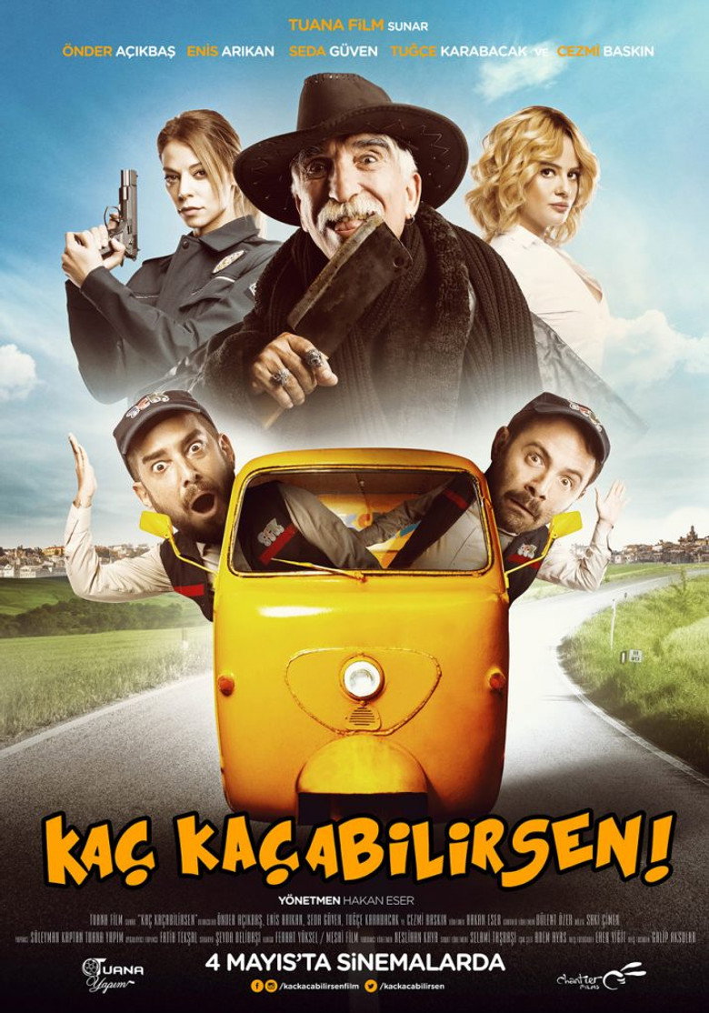Kaç Kaçabilirsen poster background