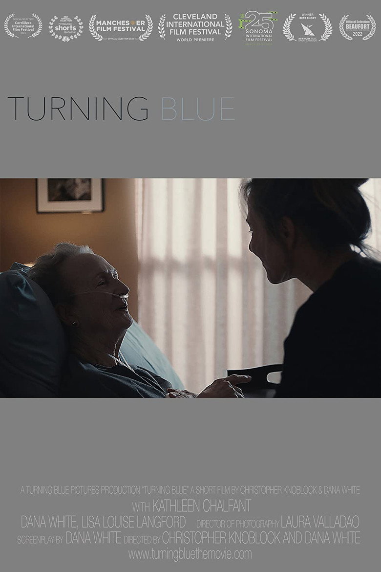 Turning Blue poster background