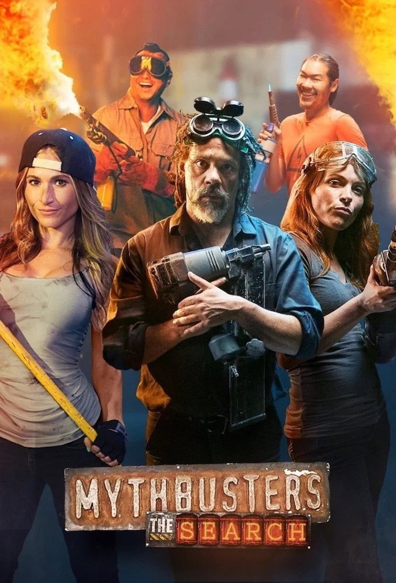 MythBusters: The Search poster background