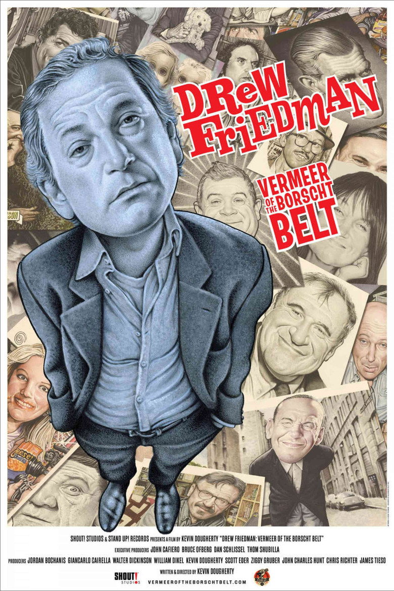 Drew Friedman: Vermeer of the Borscht Belt poster background