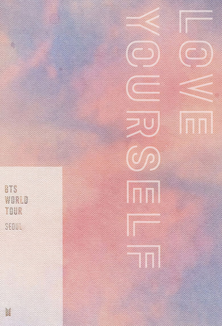 BTS World Tour: Love Yourself in Seoul poster background