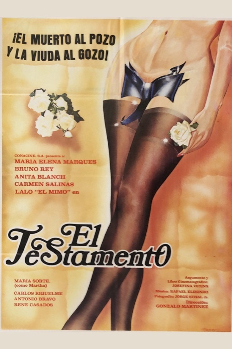 El testamento poster background