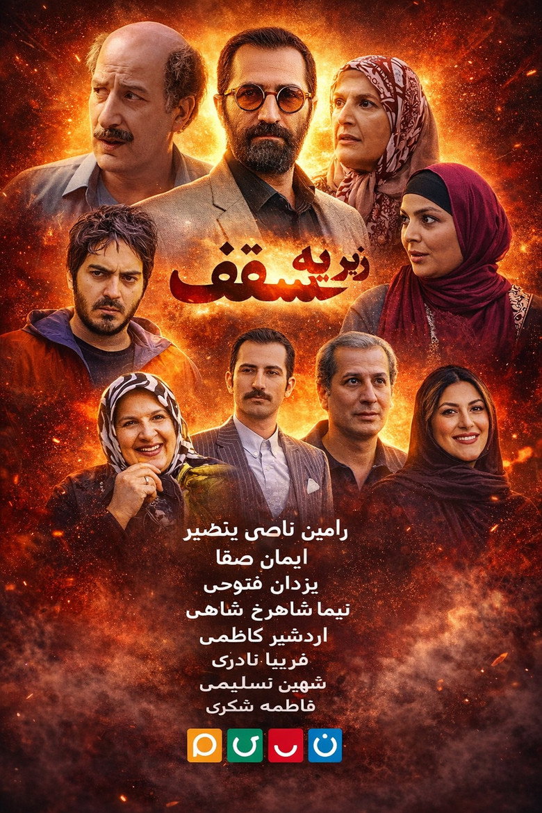 Zire Ye Saghf poster background