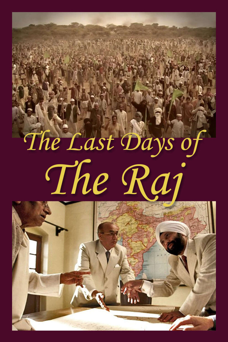 The Last Days of the Raj poster background
