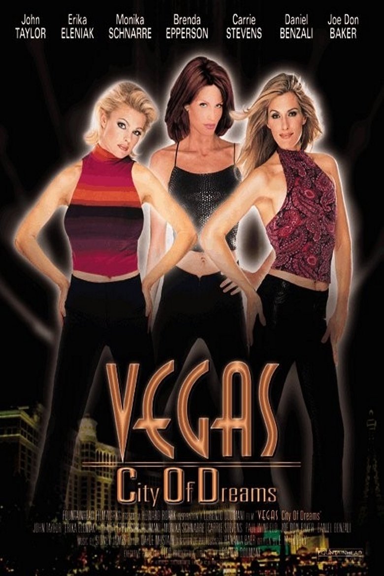 Vegas, City of Dreams poster background