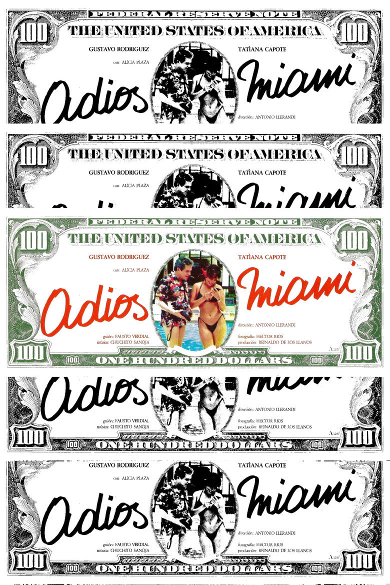 Adiós, Miami poster background