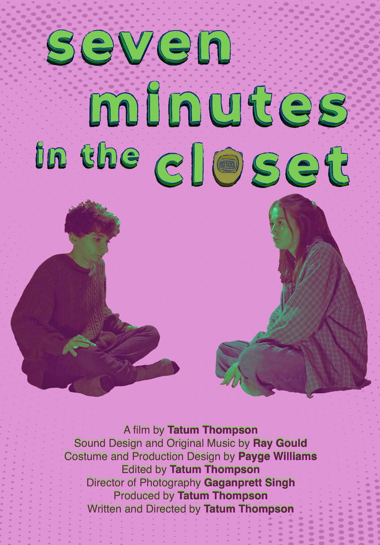 Seven Minutes in the Closet poster background