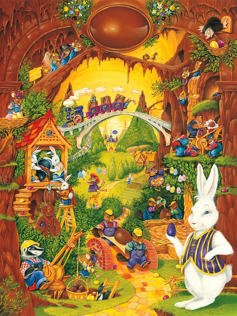 The Tale of the Great Bunny poster background