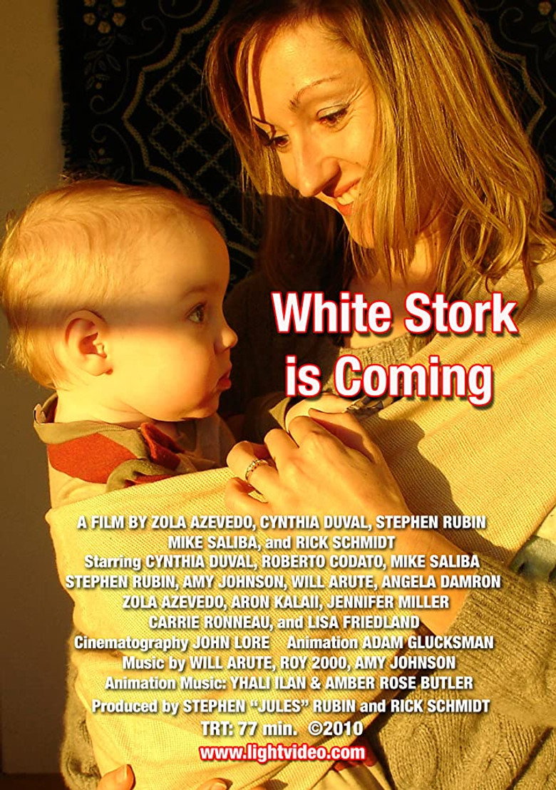White Stork Is Coming poster background