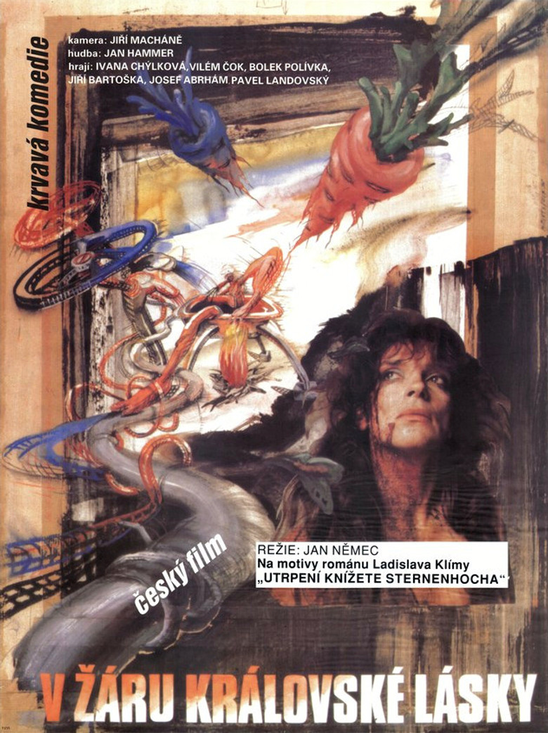 Flames of Royal Love poster background