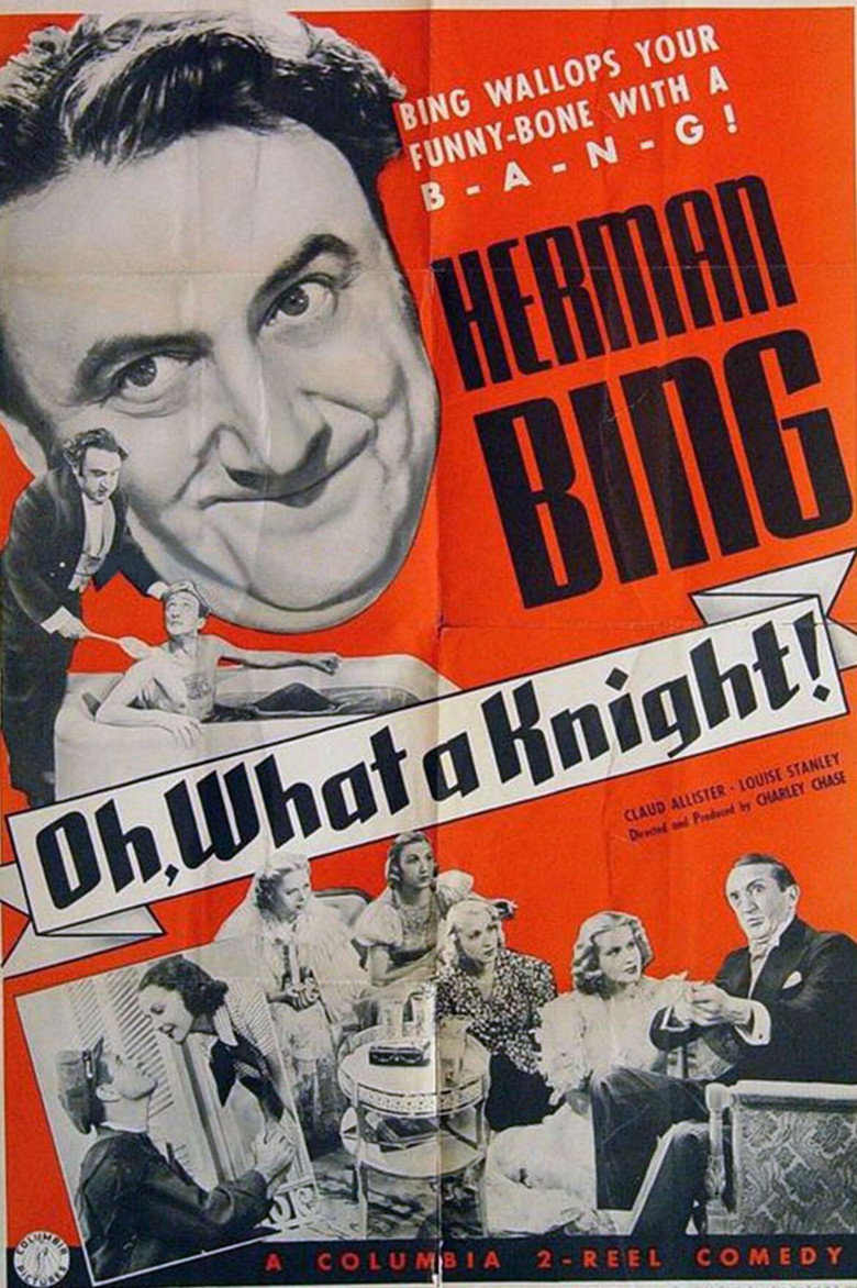 Oh, What a Knight! poster background