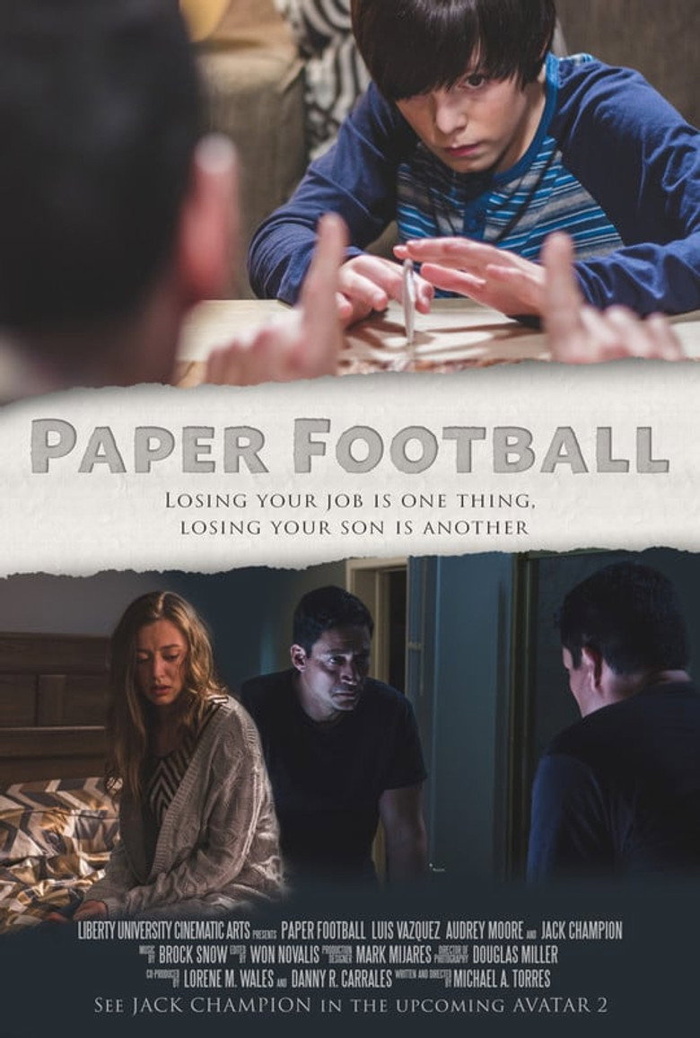 Paper Football poster background