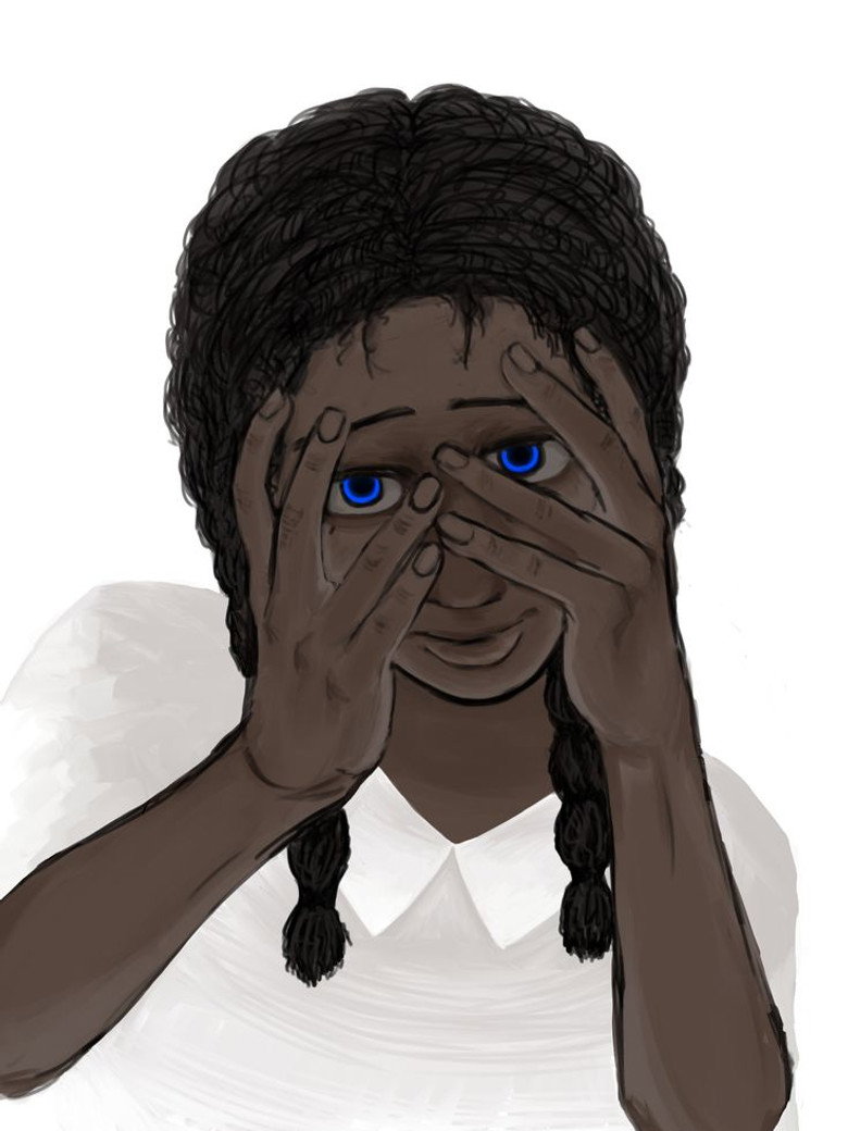 The Bluest Eye poster background