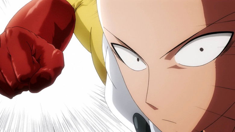 Saitama looking serious