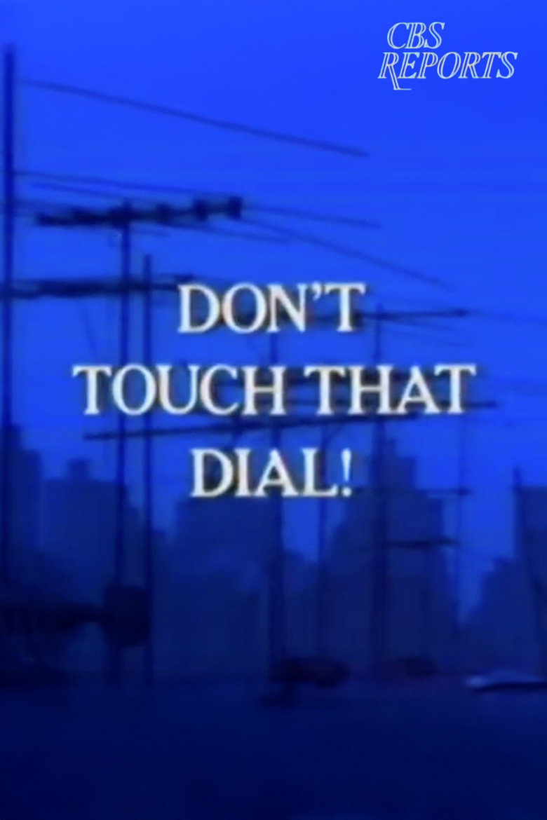 Don't Touch That Dial! poster background