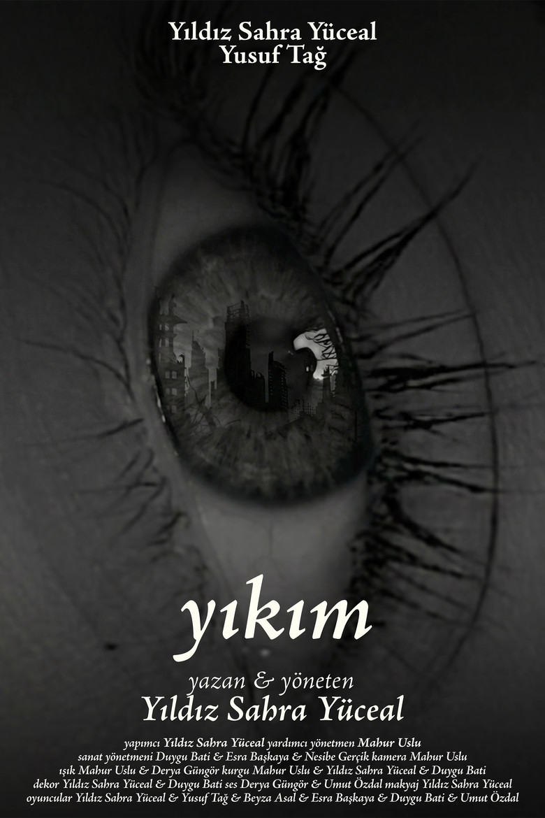 Yıkım poster background