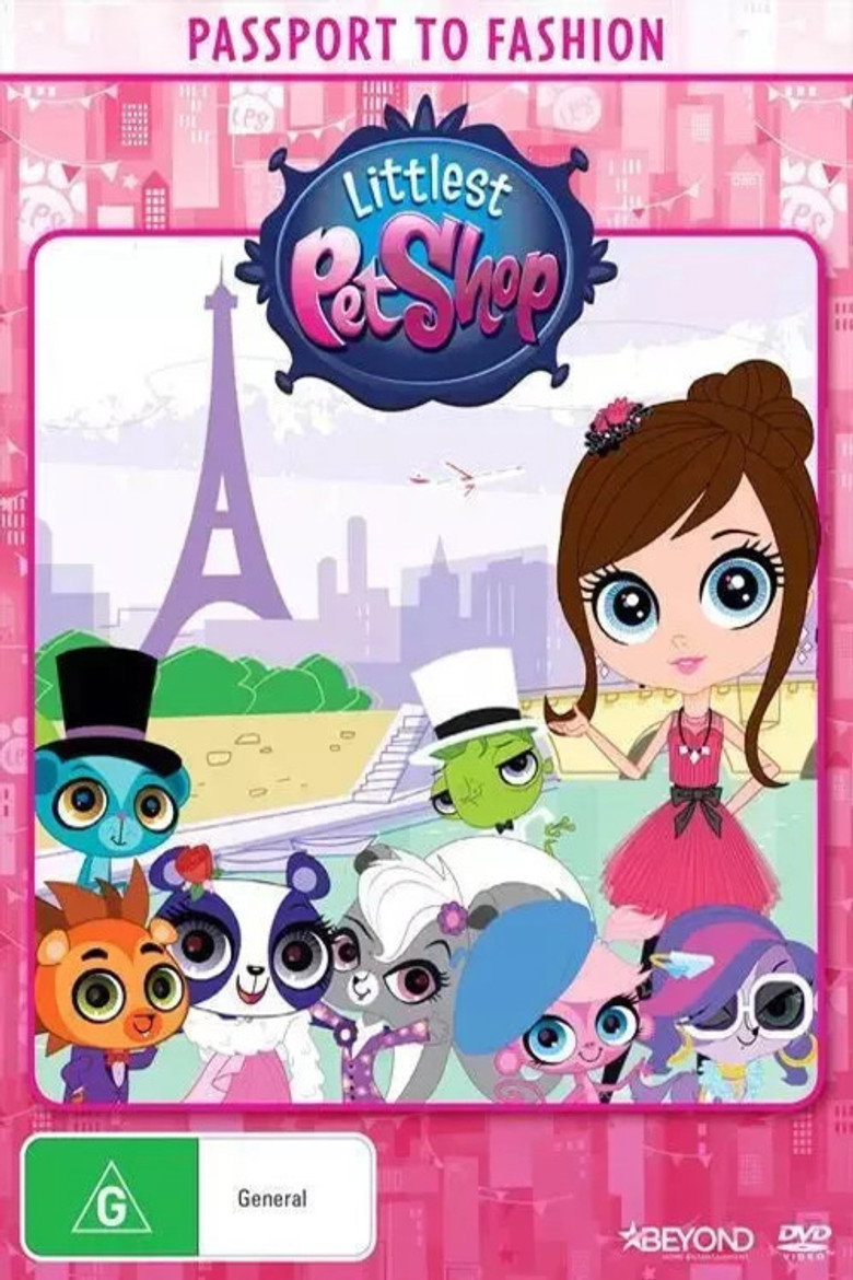 Littlest Pet Shop DVD Passport to Fashion poster background