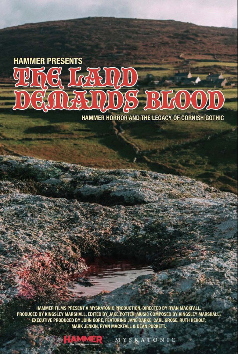 The Land Demands Blood: Hammer Horror and the Legacy of Cornish Gothic poster background