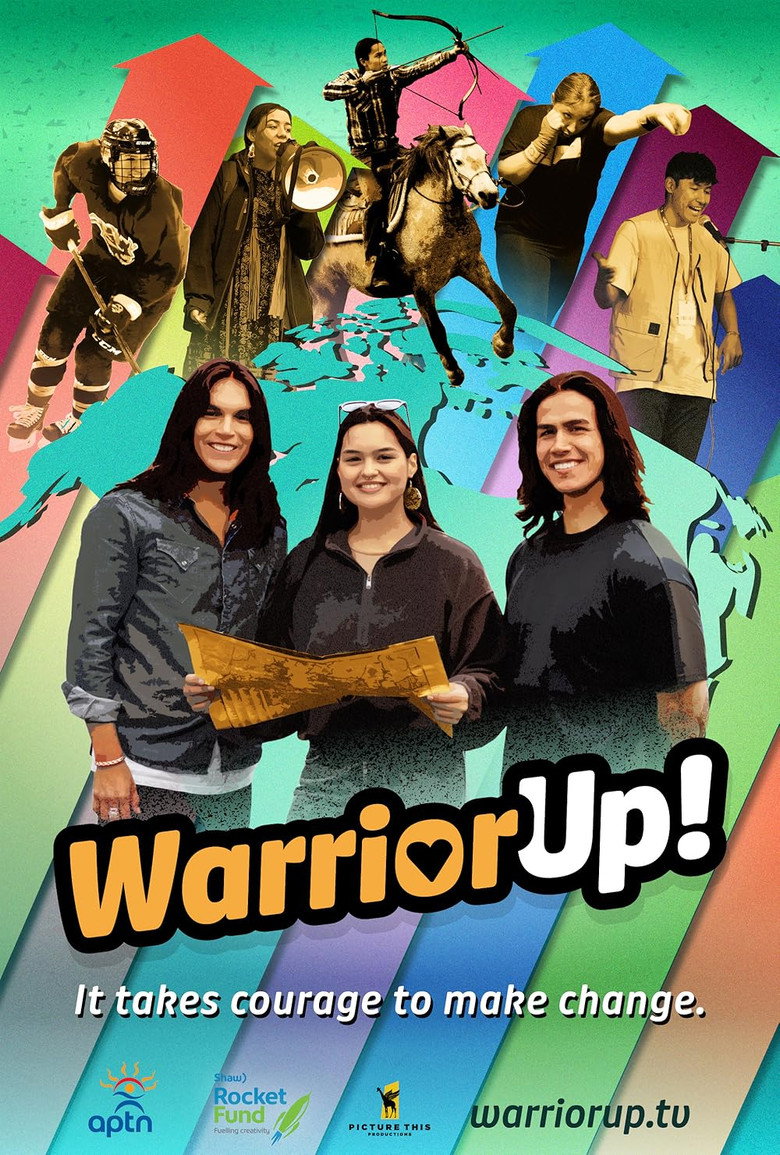 Warrior Up! poster background