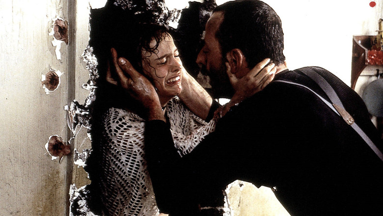 Norman Stansfield looking manic