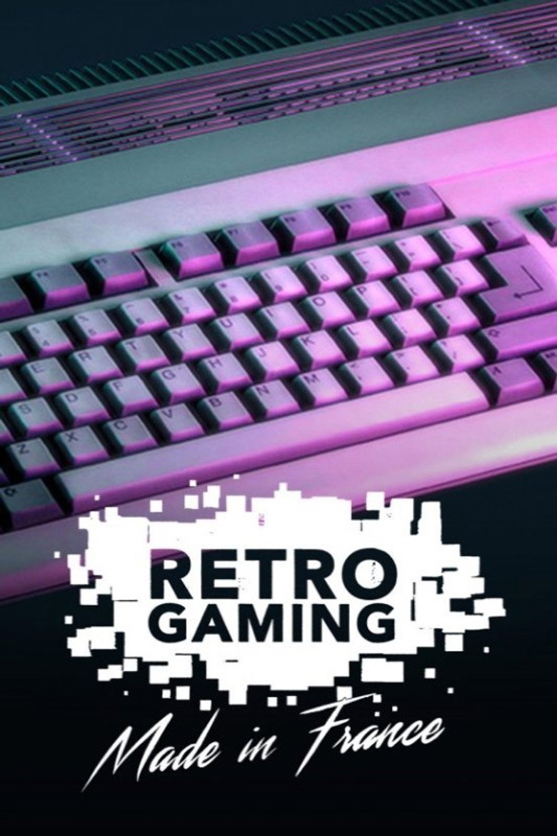 Retrogaming Made in France poster background