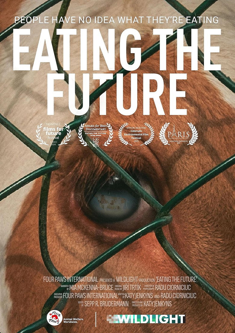 Eating the Future poster background