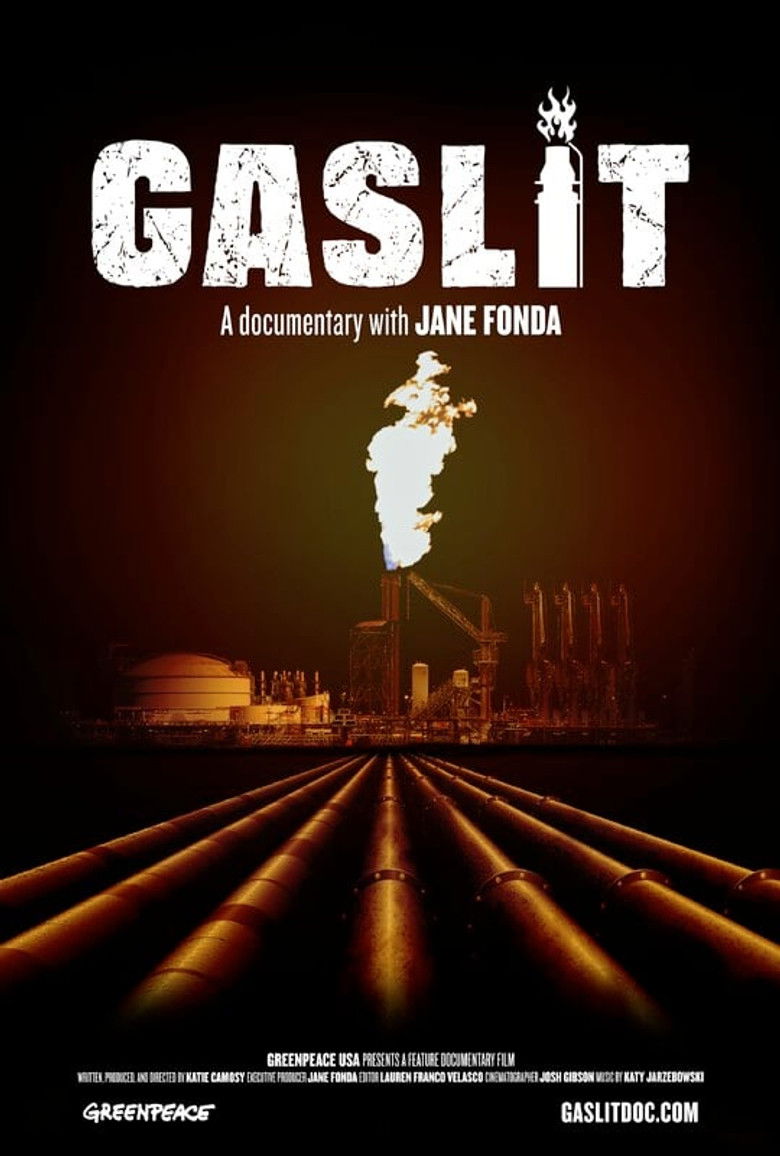 Gaslit poster background