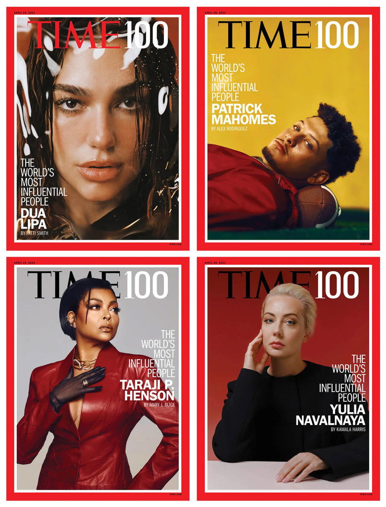 TIME100: The World's Most Influential People poster background