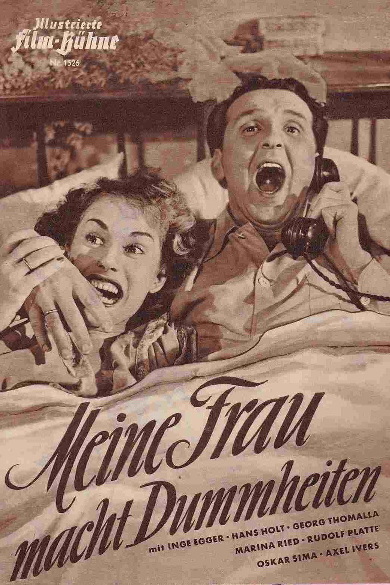 Meine Frau macht Dummheiten poster background