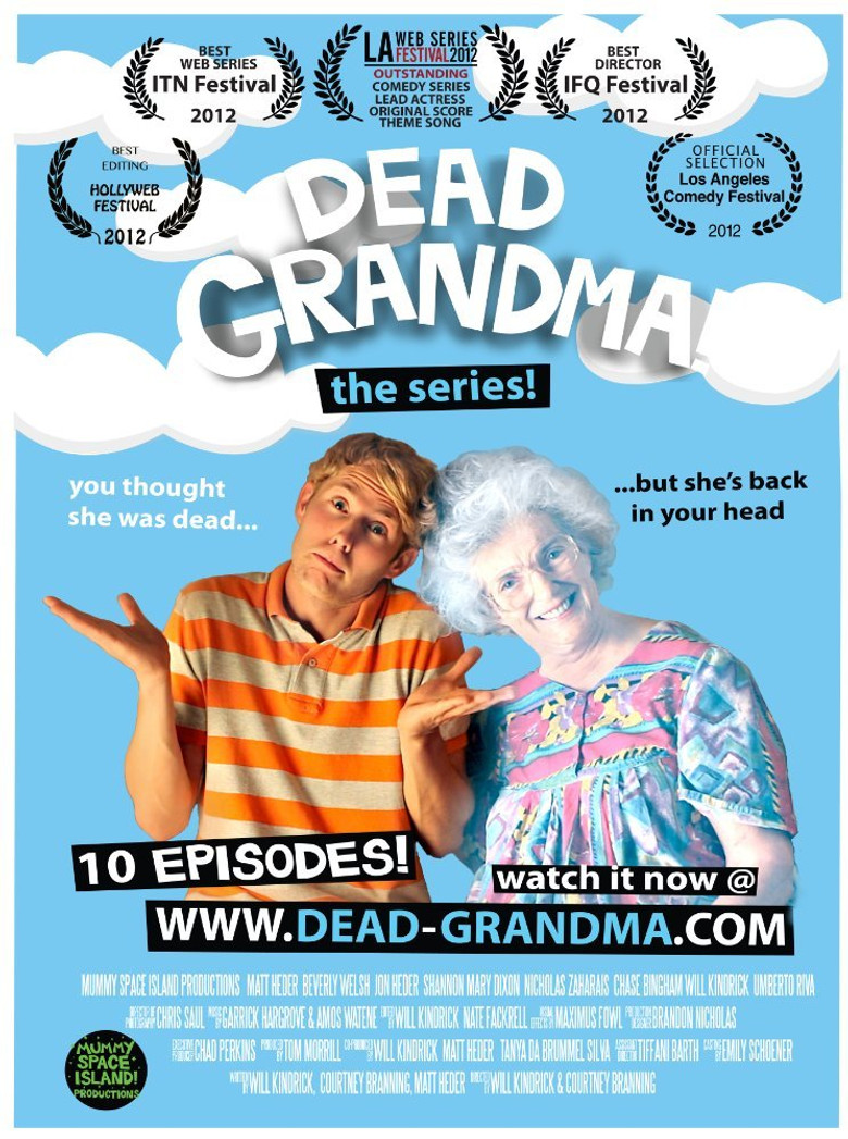 Dead Grandma! poster background