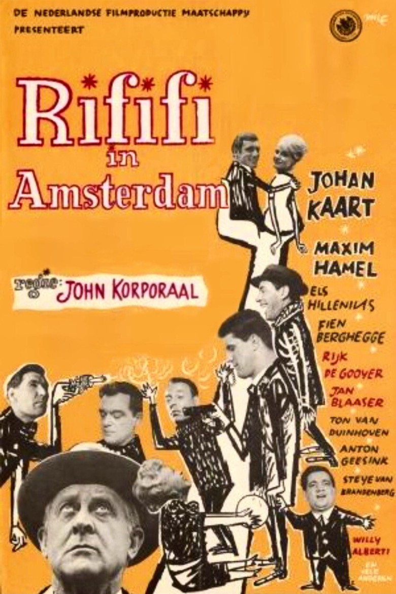 Rififi in Amsterdam poster background