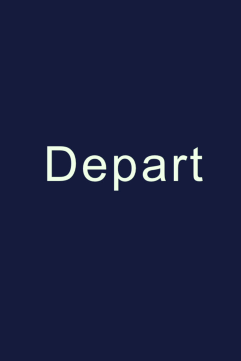 Depart poster background