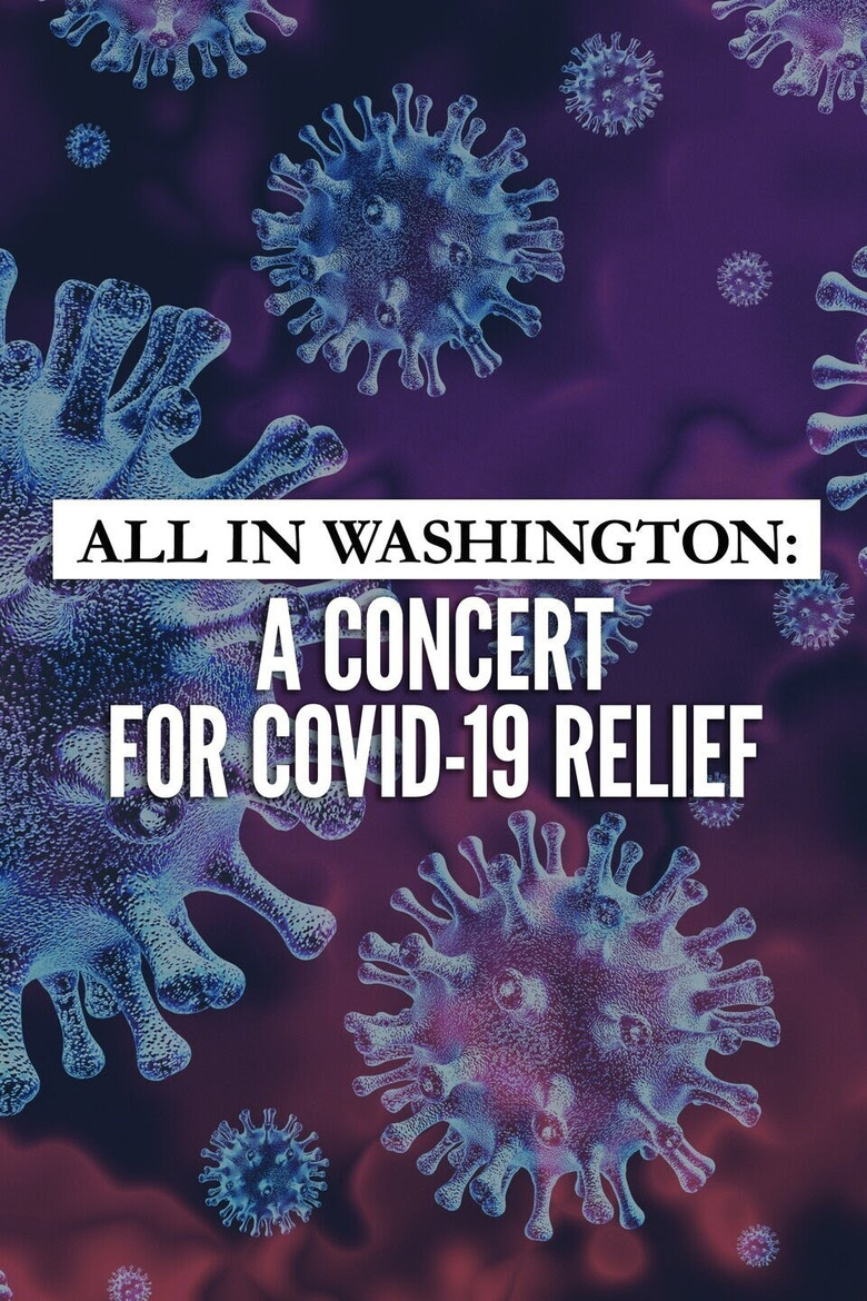 All in Washington: A Concert for COVID-19 Relief poster background