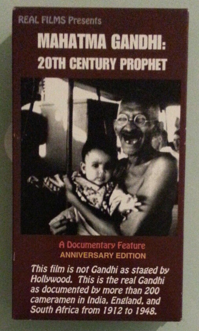 Mahatma Gandhi: 20th Century Prophet poster background