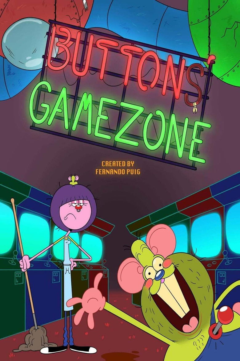 Buttons’ Gamezone poster background