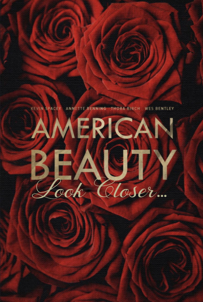 American Beauty: Look Closer... poster background