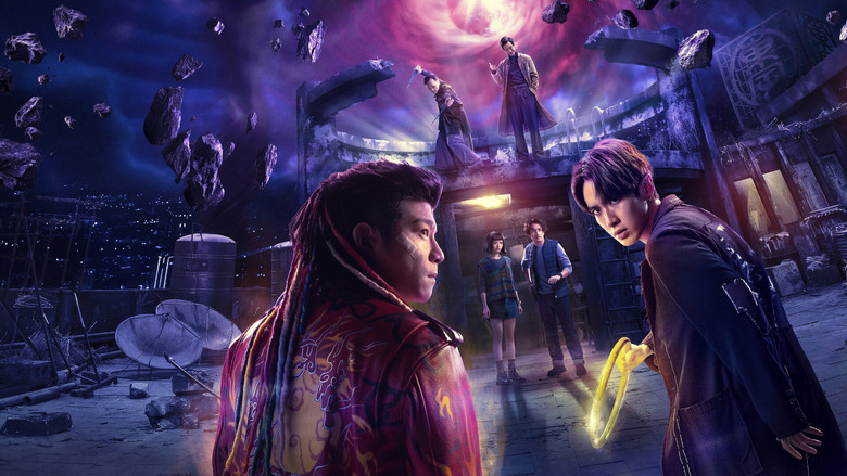 The neon-drenched cityscape of Taipei as seen in the series