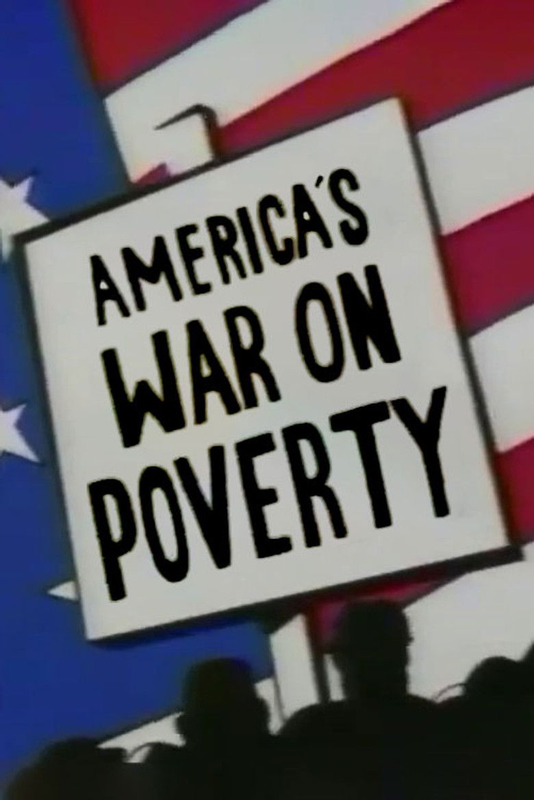 America's War on Poverty poster background