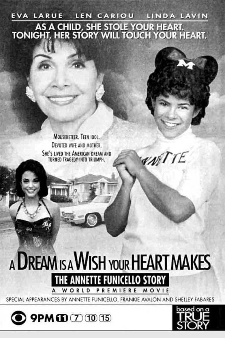A Dream is a Wish Your Heart Makes: The Annette Funicello Story poster background
