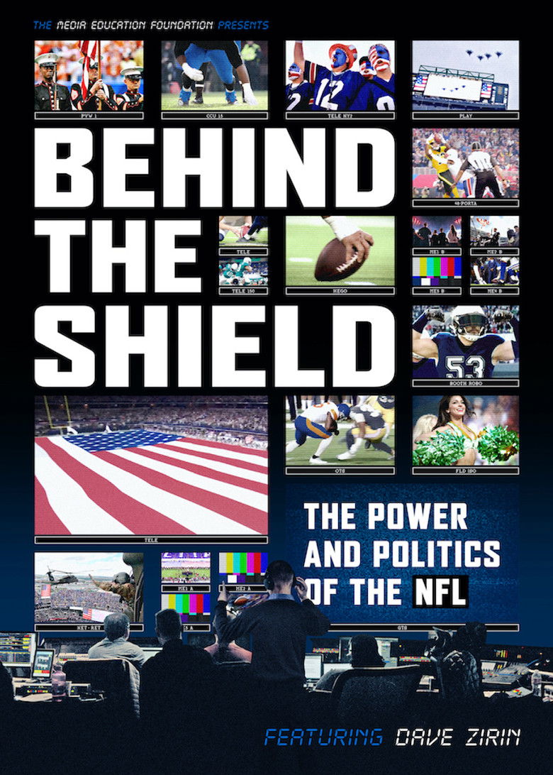 Behind the Shield: The Power and Politics of the NFL poster background