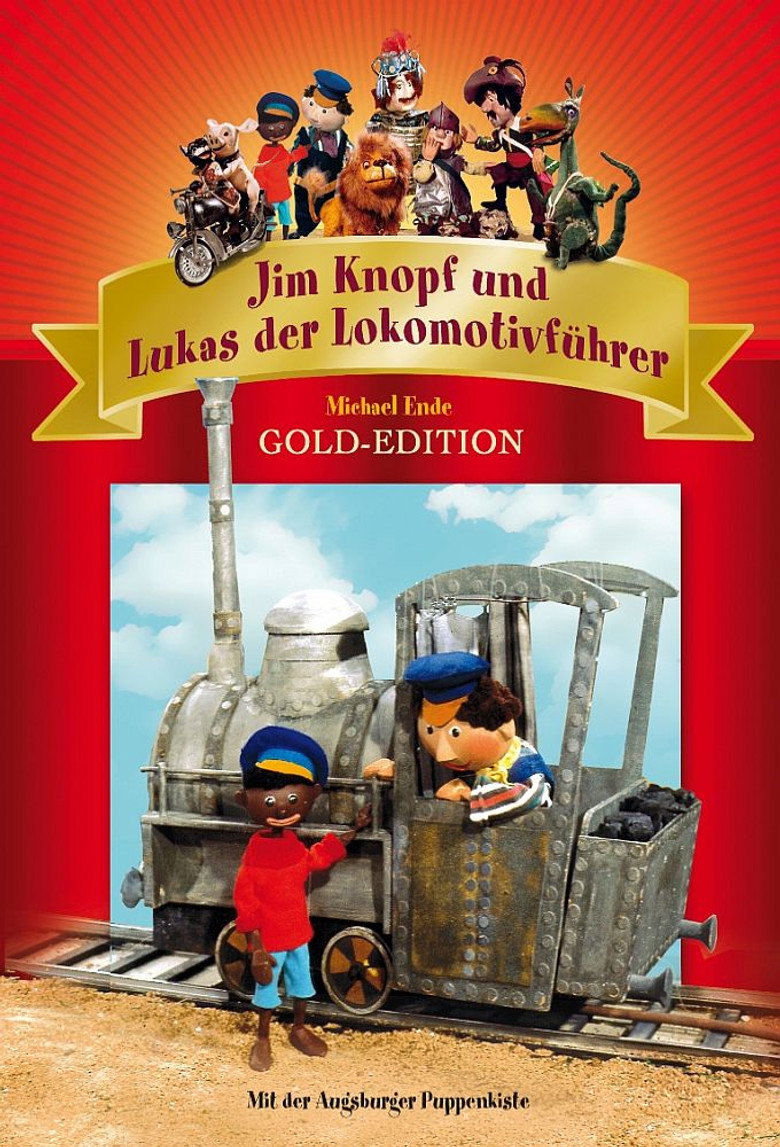 Augsburger Puppenkiste - Jim Knopf und Lukas der Lokomotivführer poster background
