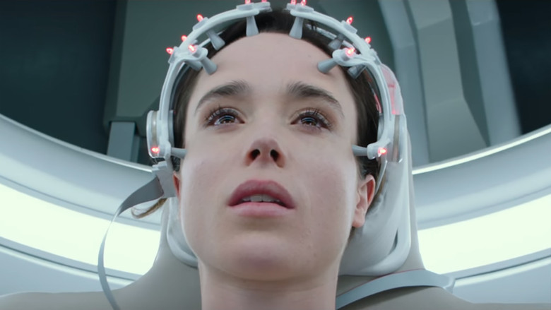 A student being resuscitated in the underground hospital bunker