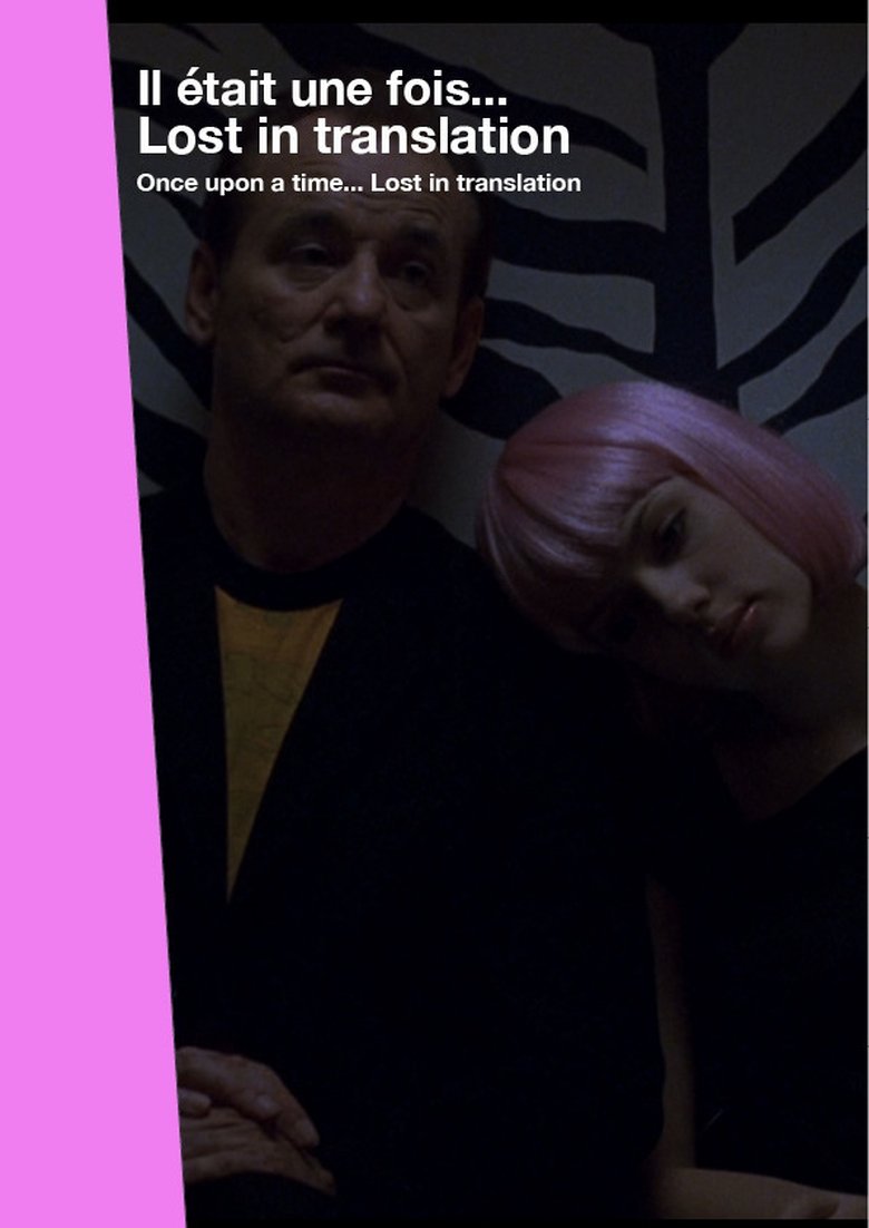 Once Upon a Time... Lost in Translation poster background