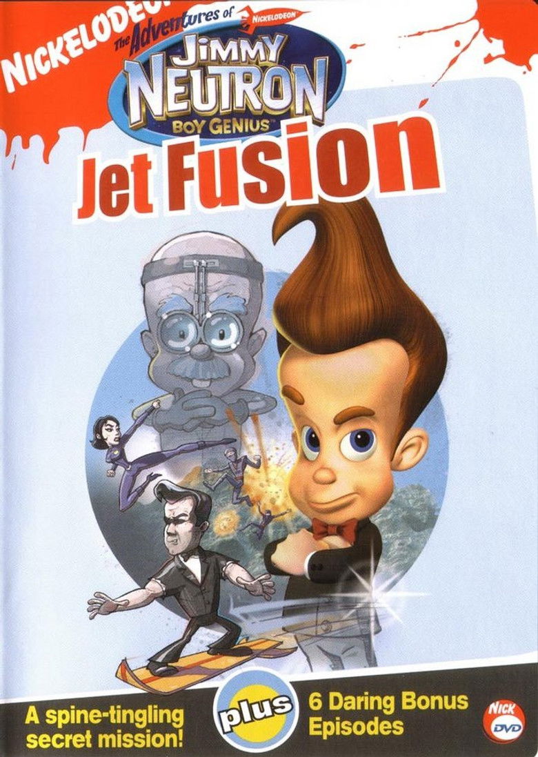 Jimmy Neutron: Operation: Rescue Jet Fusion poster background