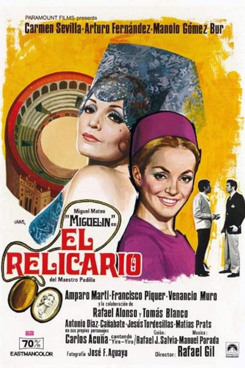 El relicario poster background