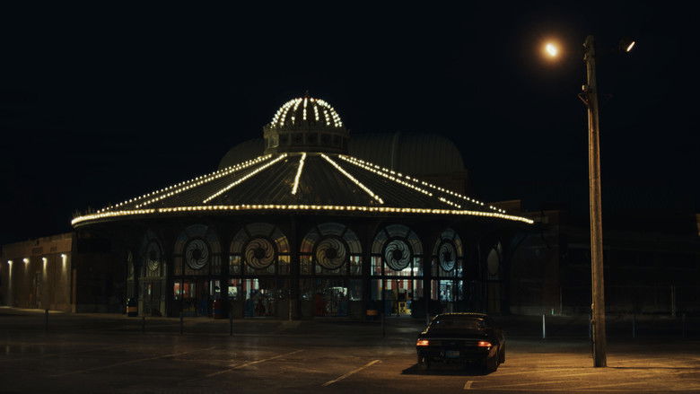 Two men arguing quietly in the control room of a recording studio