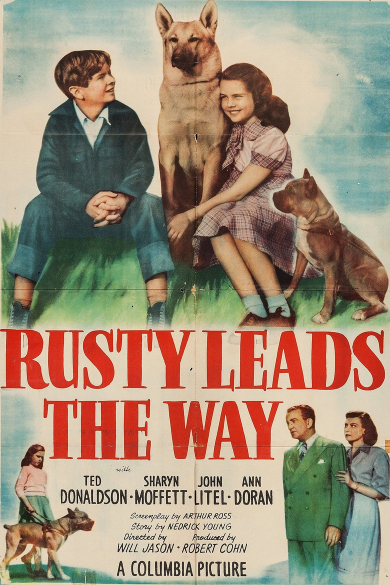 Rusty Leads the Way poster background