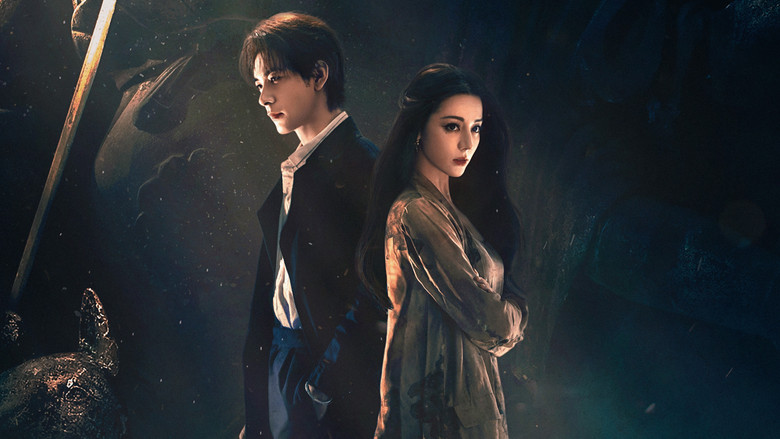 Yan Tuo looking conflicted in a dimly lit room